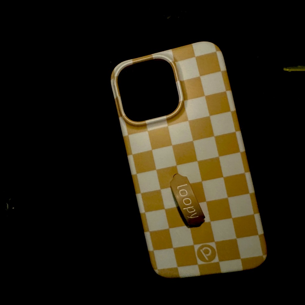 Sand Dollar checkered case for IPhone 14  pro max